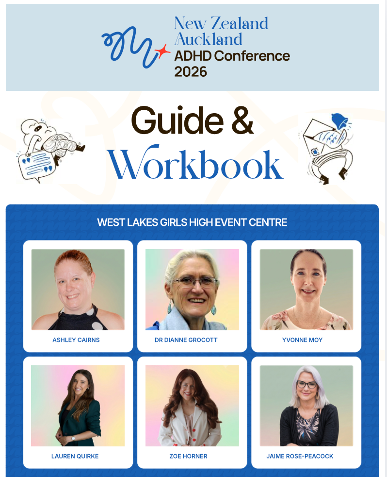 Auckland New Zealand ADHD Conference Workbook 2026