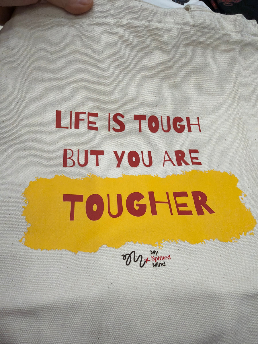 "Tougher" Tote Bag
