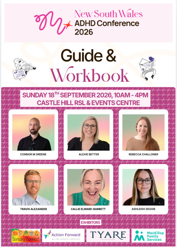 New South Wales ADHD Conference Workbook 2026